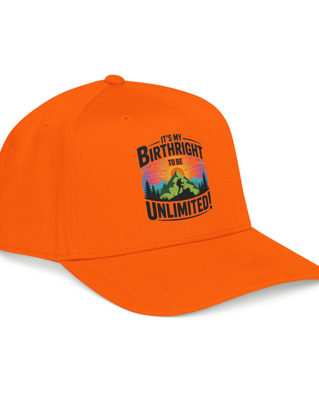 "It's my Birthright to be Unlimited" Mid Profile Baseball Cap