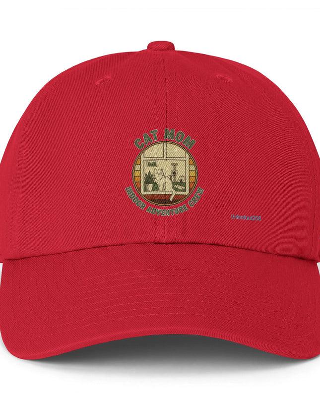 "Cat Mom Adventure Crew" Clean Up Cap