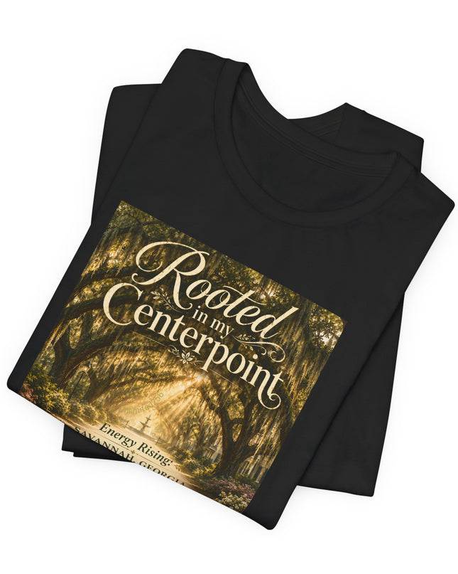 "Rooted in my Centerpoint" Unisex Jersey Short Sleeve Tee
