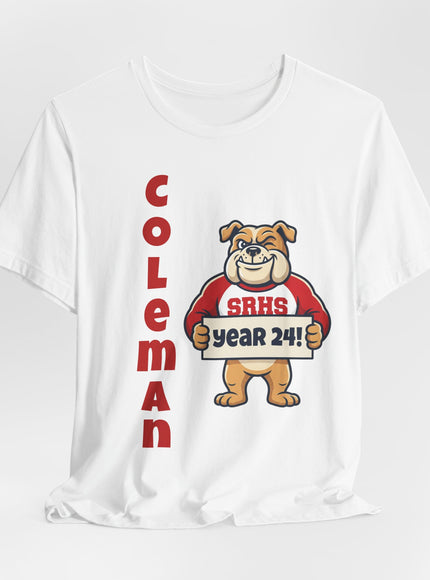 "Coleman - Year 24!" Unisex Jersey Short Sleeve Tee