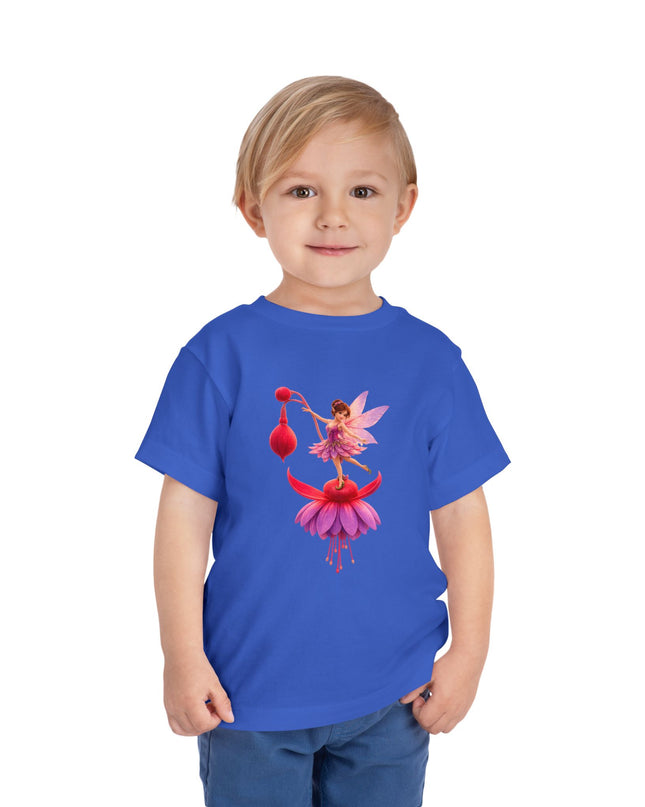 "Fuchsia Fairy" Toddler Short Sleeve Tee