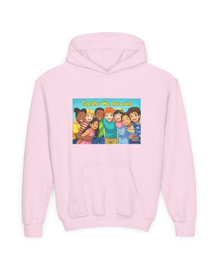 "Together We Are Loved" Youth Hooded Sweatshirt