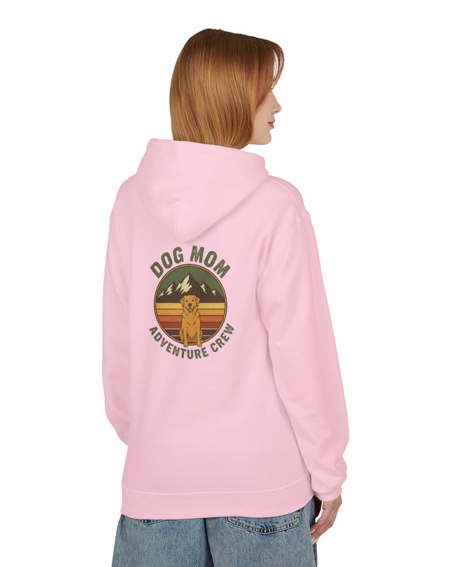 "Dog Mom" Unisex Midweight Softstyle Fleece Hoodie