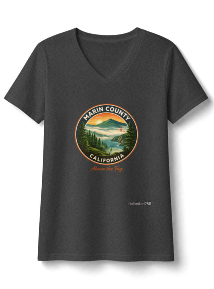 "Above the Fog" Women's Fan Favorite V-Neck Tee