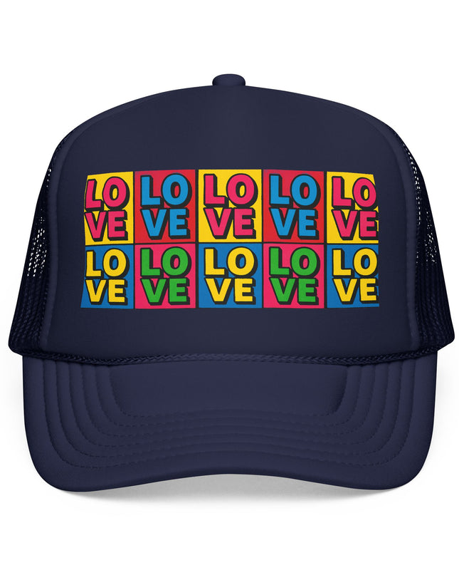 "Andy Warhol LOVE" Foam Trucker Hat