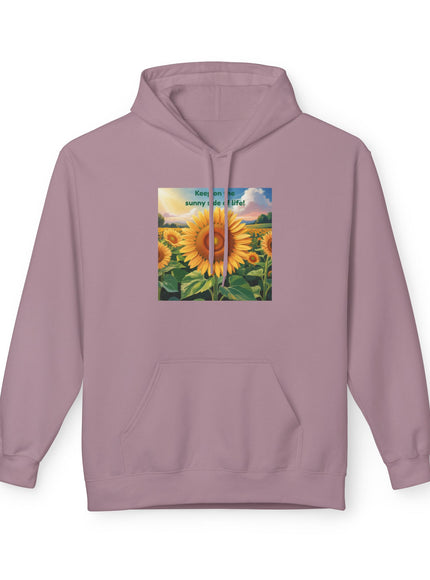 "Keep on the Sunny Side of Life" Unisex Midweight Softstyle Fleece Hoodie