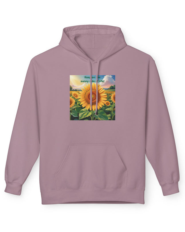 "Keep on the Sunny Side of Life" Unisex Midweight Softstyle Fleece Hoodie