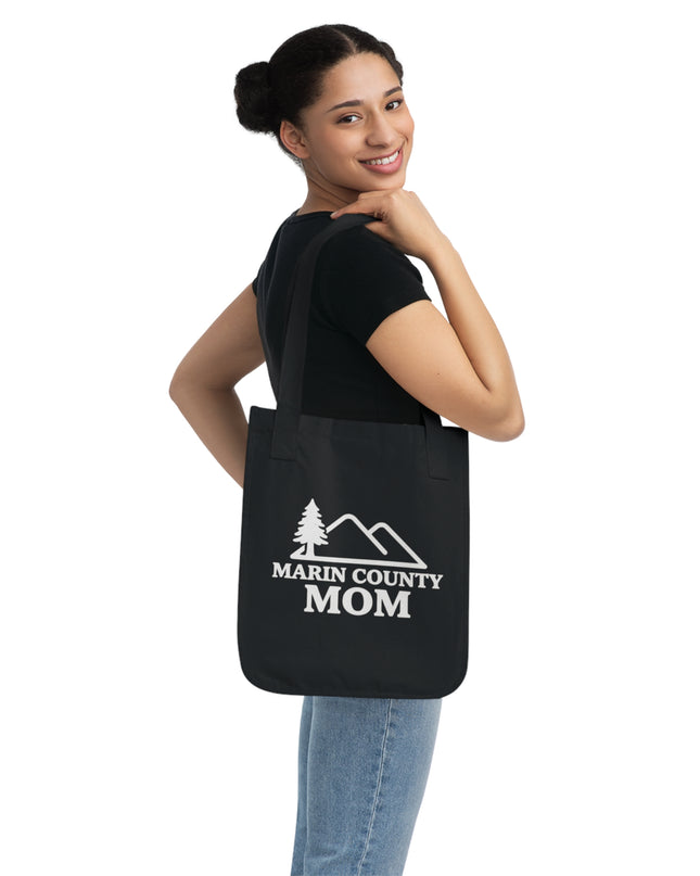 "Marin County Mom" Organic Canvas Tote Bag