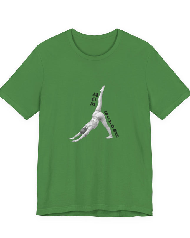 "Mom Strong Pilates" Unisex Jersey Short Sleeve Tee