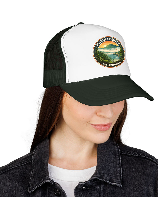 "Marin County, Above the Fog" Foam Trucker Hat