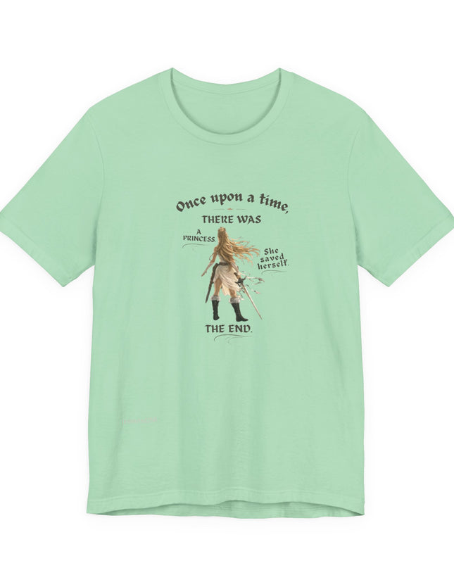 "She Saved Herself" Unisex Jersey Short Sleeve Tee