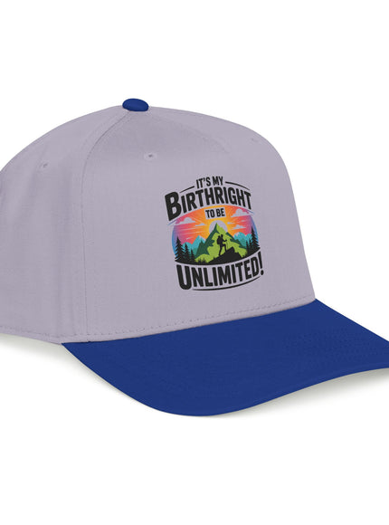 "It's my Birthright to be Unlimited" Mid Profile Baseball Cap
