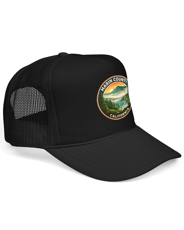 "Marin County, Above the Fog" Foam Trucker Hat