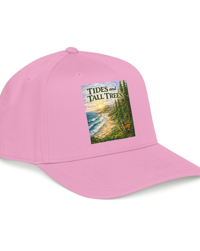 "Tides and Tall Trees" Mid Profile Baseball Cap