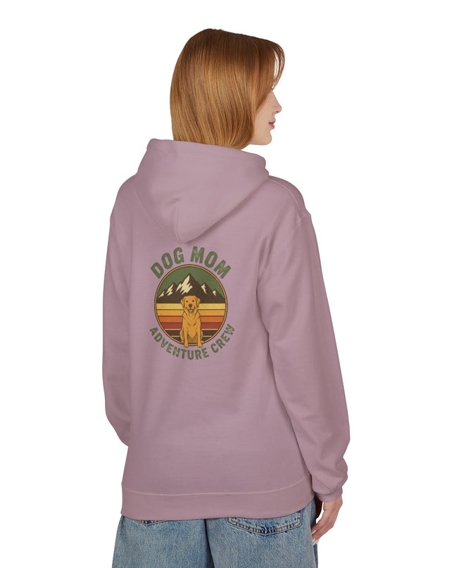 "Dog Mom" Unisex Midweight Softstyle Fleece Hoodie