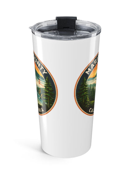 "Marin County, Above the Fog - no text" Tumbler 20oz