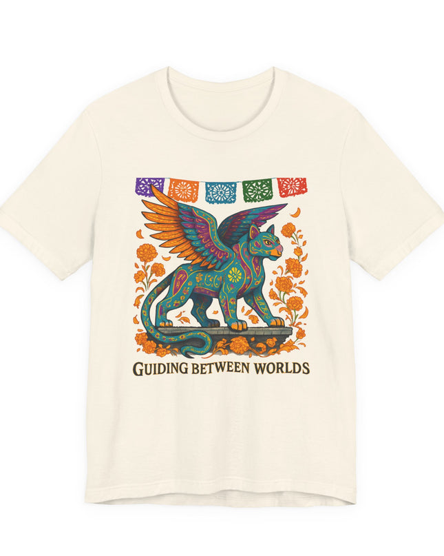 "Guiding Between Worlds" Unisex Jersey Short Sleeve Tee