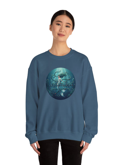 "Unlimited Mermaid" Unisex Adult Sweatshirt