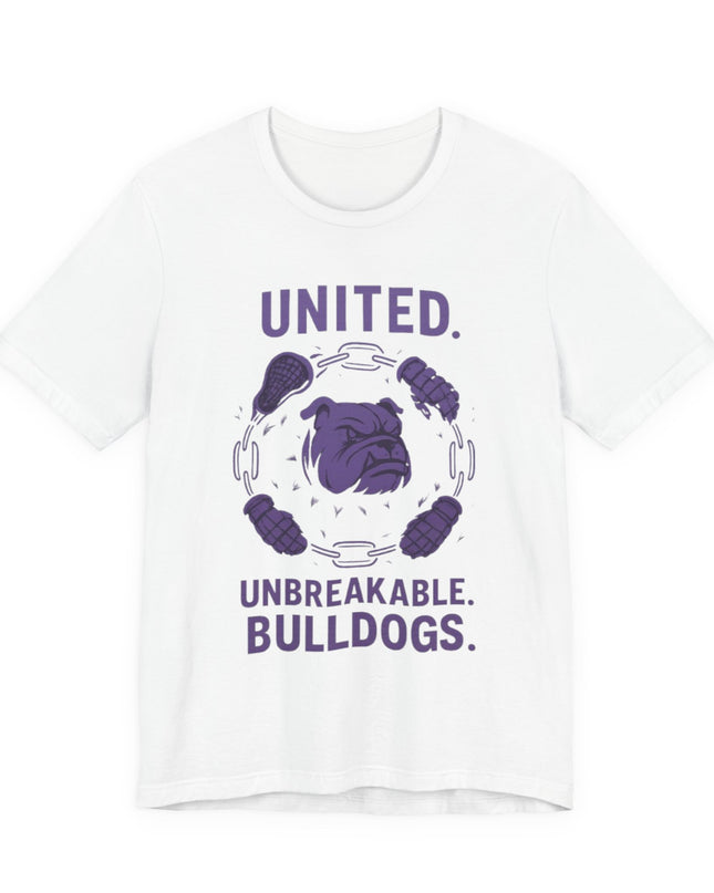 "United Lacrosse Bulldogs" Unisex Jersey Short Sleeve Tee