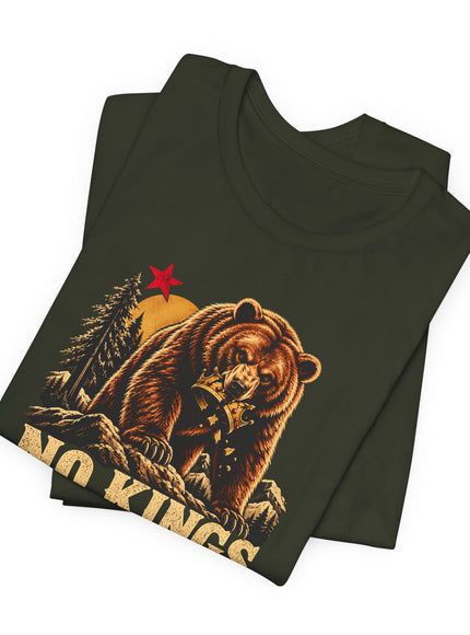 "No Kings California" Unisex Jersey Short Sleeve Tee