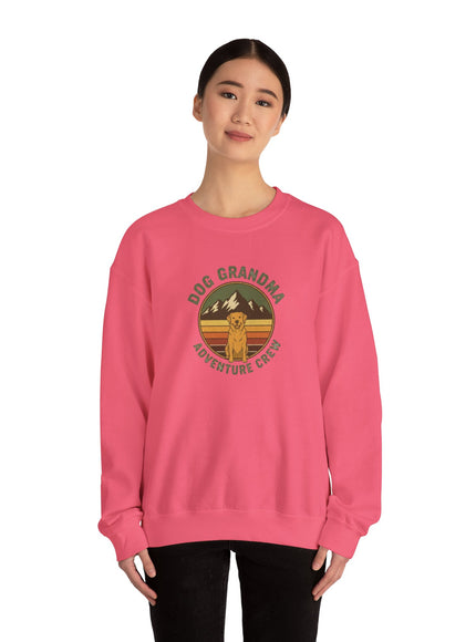 "Dog Grandma Adventure Crew" Unisex Sweatshirt