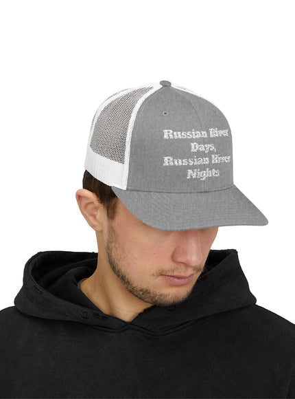 "Russian River Days, Russian River Nights" Snapback Trucker Cap
