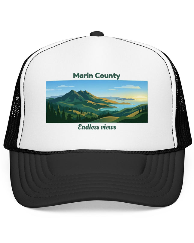 "Marin County - Endless Views" Foam Trucker Hat