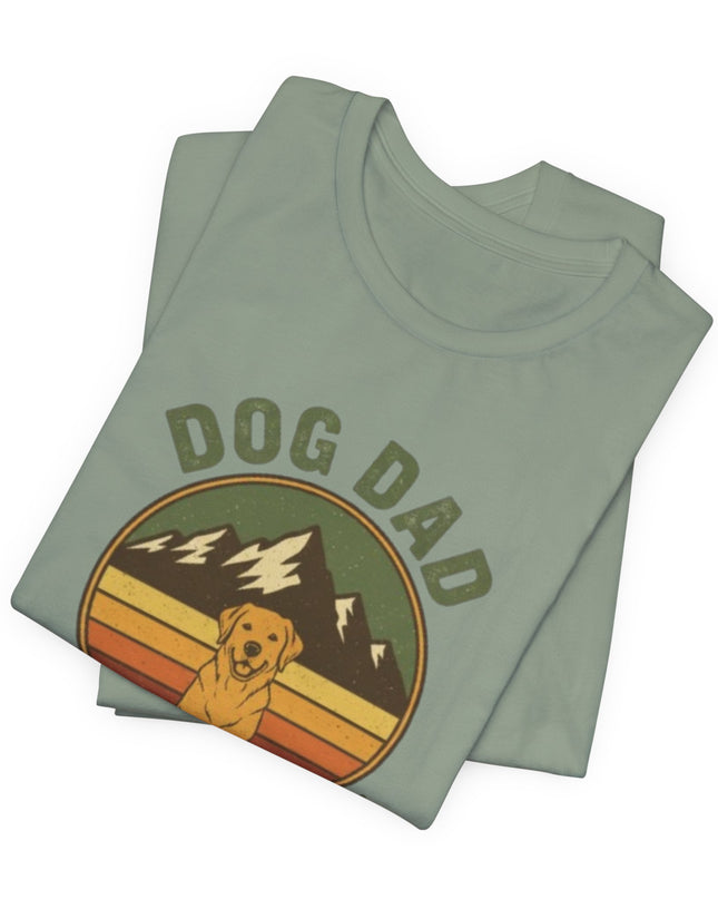 "Dog Dad Adventure Crew" Unisex Jersey Short Sleeve Tee