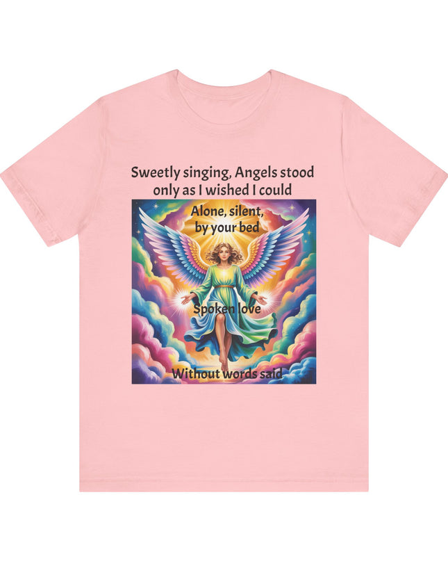 "Sweetly Singing, Angels Stood" Women's Soft Jersey Tee