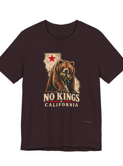 "No Kings Day" Unisex Jersey Short Sleeve Tee