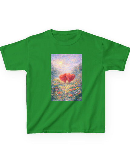 "Valentine's Day - Monet Style" Kids Heavy Cotton Tee