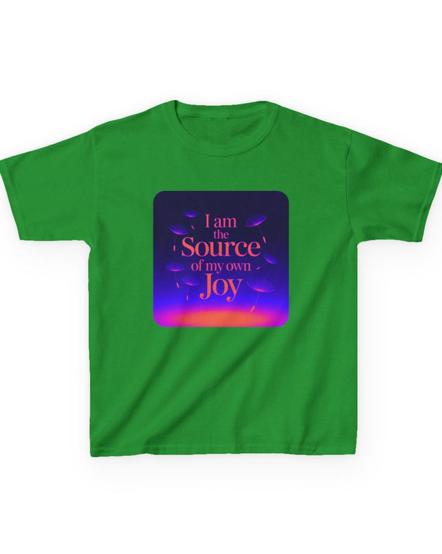 "I Am the Source of my Own Joy" Kids Heavy Cotton Tee