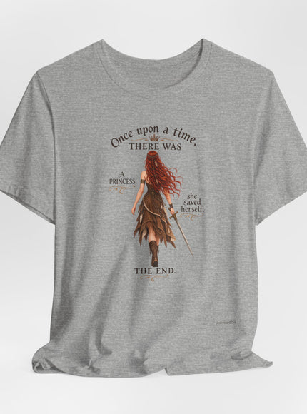 "She Saved Herself V5" Unisex Jersey Short Sleeve Tee