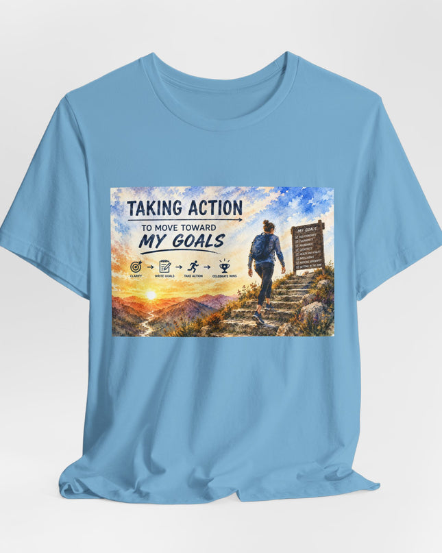 "Taking Action" Unisex Jersey Short Sleeve Tee