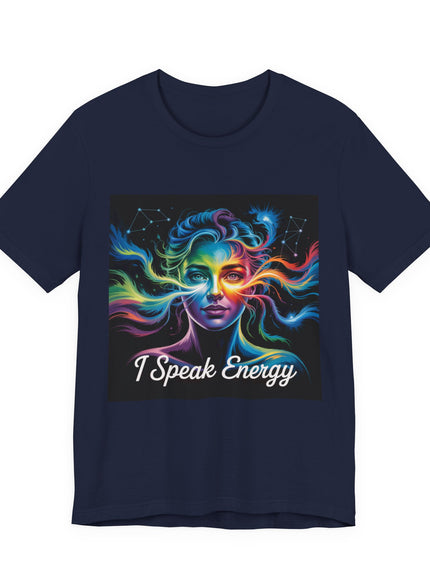 "I Speak Energy, (Energy for Success)" Men's and Women's Jersey Short Sleeve Tee