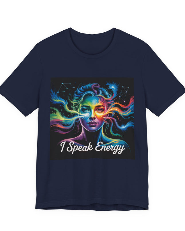 "I Speak Energy, (Energy for Success)" Men's and Women's Jersey Short Sleeve Tee