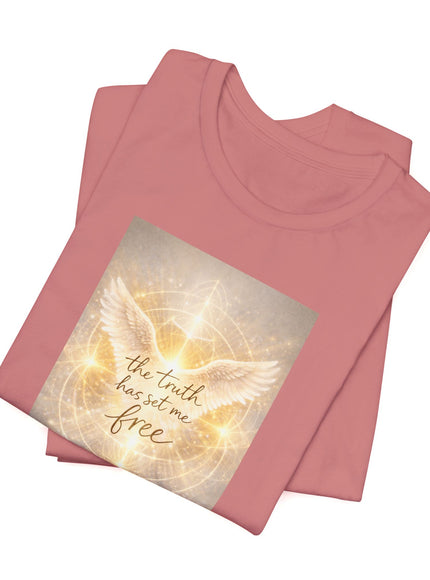 "The Truth Has Set Me Free" Unisex Jersey Short Sleeve Tee