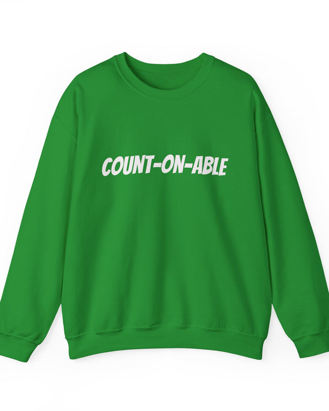 "Count-on-able" Unisex Adult Sweatshirt