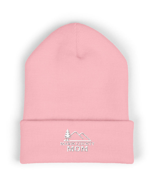 "Marin County Mom" Classic Cuffed Beanie (Embroidery)