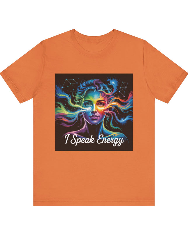 "I Speak Energy, (Energy for Success)" Men's and Women's Jersey Short Sleeve Tee