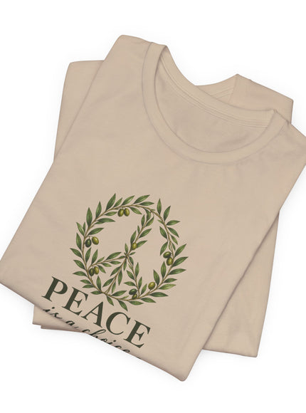 "Peace is a Choice" Unisex Jersey Short Sleeve Tee