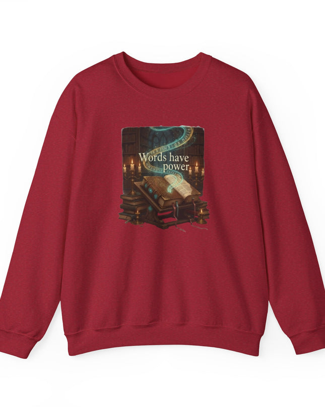 "Words Have Power" Unisex Adult Sweatshirt