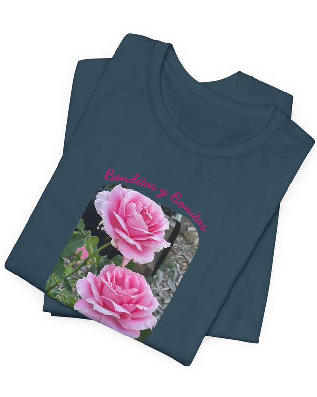 "Blessed and Beautiful" Unisex Jersey Short Sleeve Tee