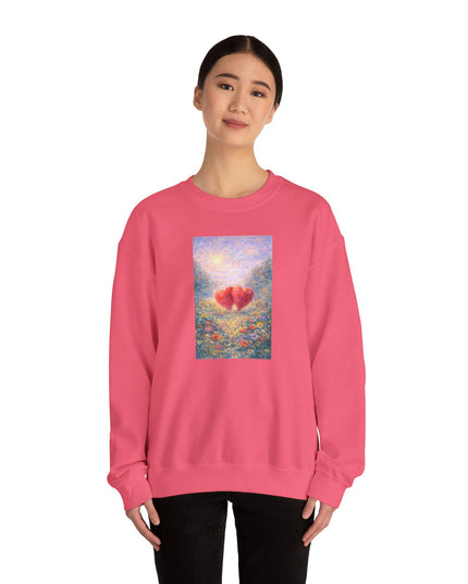 "Valentine's Day - Monet Style" Unisex Adult Sweatshirt