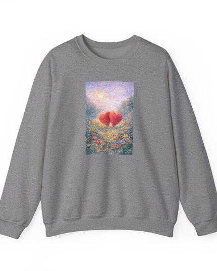 "Valentine's Day - Monet Style" Unisex Adult Sweatshirt