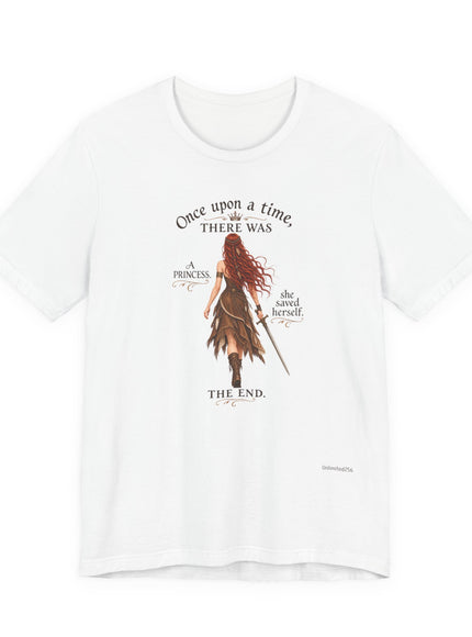 "She Saved Herself V5" Unisex Jersey Short Sleeve Tee