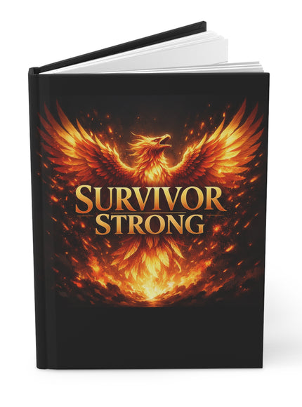 "Survivor Strong" Hardcover Journal Matte