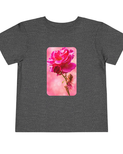 "Fairy Rose" Toddler Short Sleeve Tee