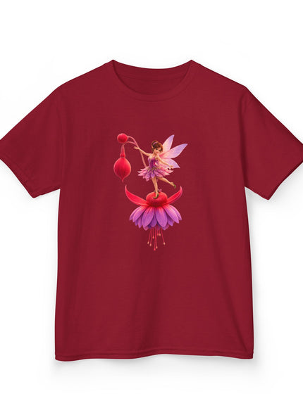 "Fuchsia Fairy" Kids Heavy Cotton Tee