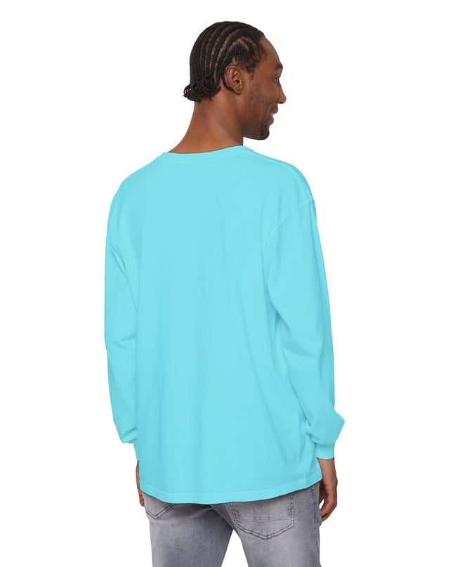 "Marin County, Above the Fog" Unisex Garment-dyed Long Sleeve T-Shirt